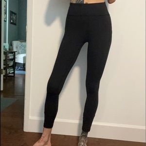 LULULEMON Invigorate High Rise Tight 25” inseam Size 4 BLACK  Worn Once